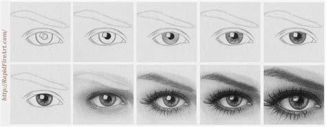 easy step by step drawings|RapidFireArt .